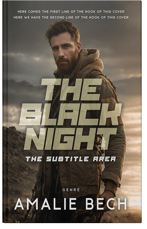 Front view of Premade Apocalyptica Book Cover - Birch