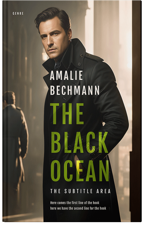 Front view of Premade Mystery & Thriller & Suspense Book Cover - Bone