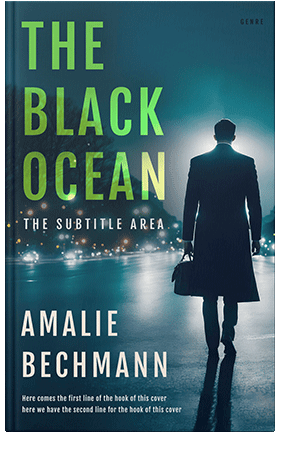 Pre Made Book Cover Tarawera