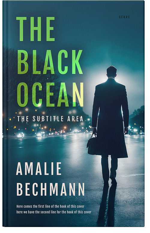 Front view of Premade Mystery & Thriller & Suspense Book Cover - Tarawera