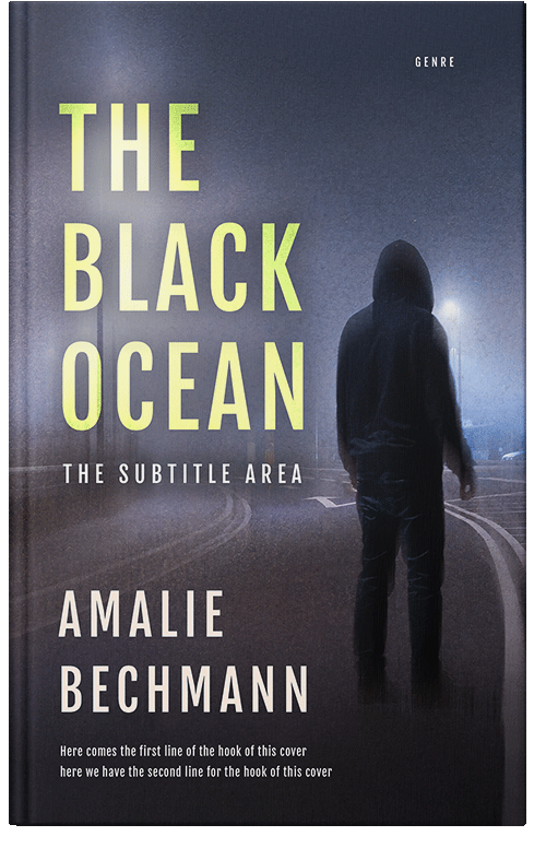 Front view of Premade Mystery & Thriller & Suspense Book Cover - Tuna