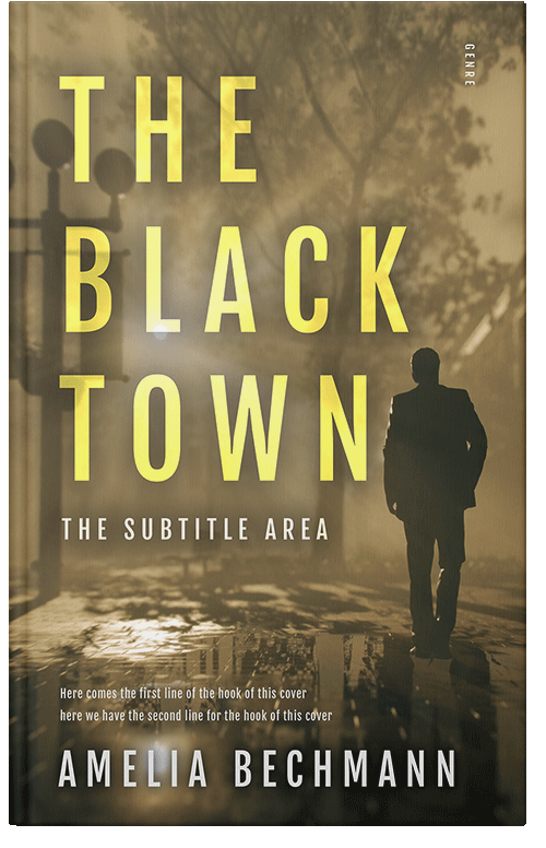 Front view of Premade Mystery & Thriller & Suspense Book Cover - Shadow