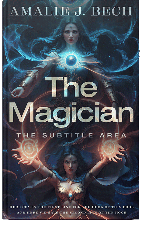 Front view of Premade Fantasy Book Cover - Ebony Clay