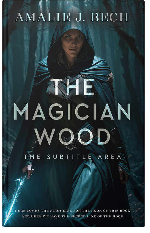 Front view of Premade Fantasy Book Cover - Firefly