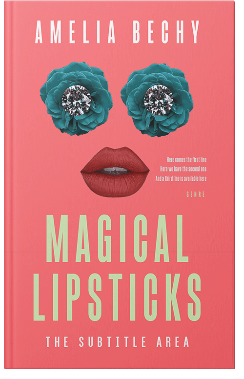 Front view of Premade Chick Lit Book Cover - Froly