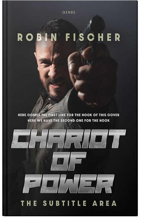 Front view of Premade Mystery & Thriller & Suspense Book Cover - Cloudy