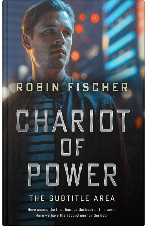 Front view of Premade Mystery & Thriller & Suspense Book Cover - Mirage