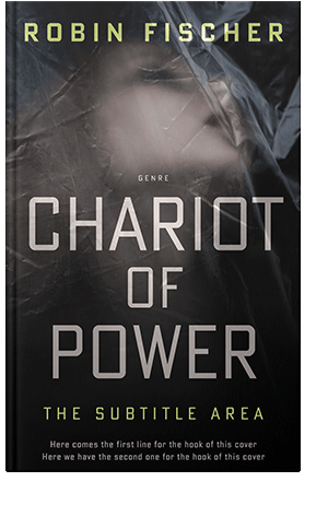 Pre Made Book Cover Thunder