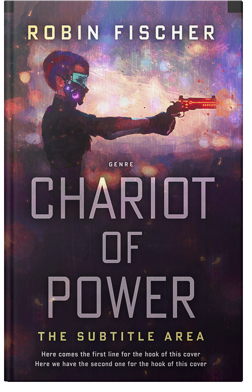 Front view of Premade Science Fiction Book Cover - Eunry