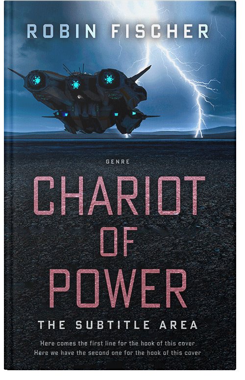 Front view of Premade Science Fiction Book Cover - Vulcan