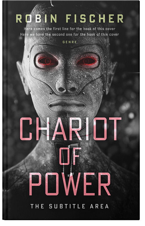 Front view of Premade Horror Book Cover - Cod Gray