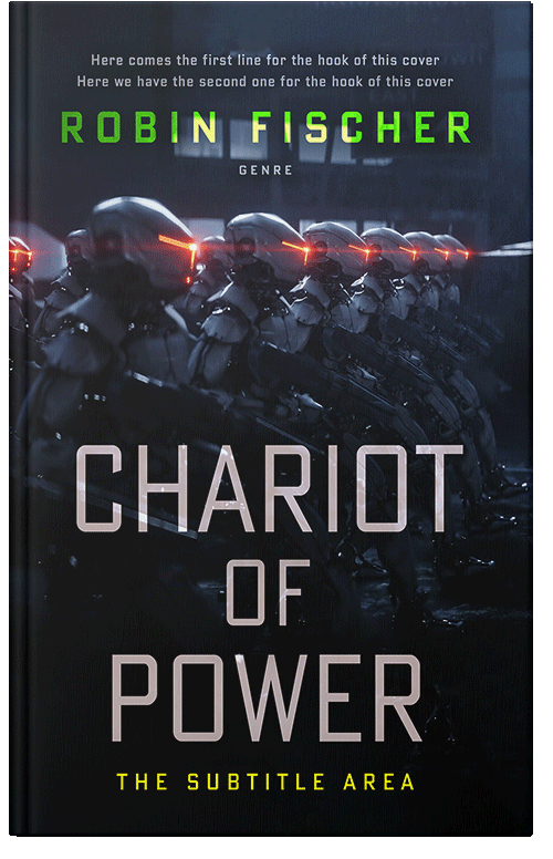 Front view of Premade Science Fiction Book Cover - Vulcan