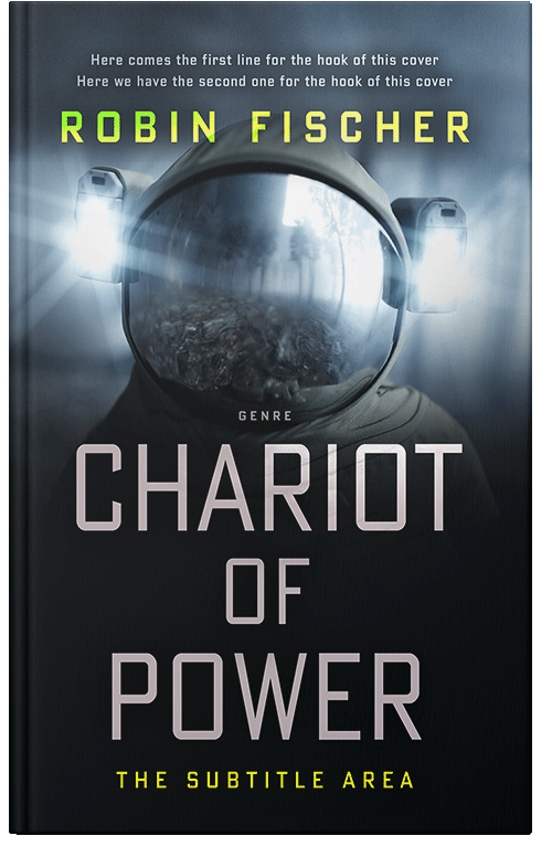 Front view of Premade Science Fiction Book Cover - Pumice