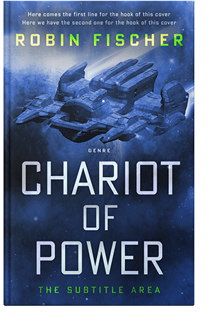 Pre Made Book Cover Astronaut