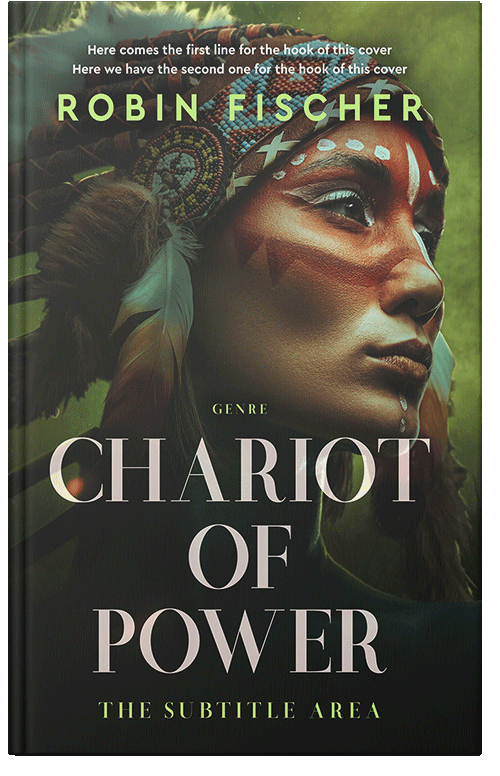 Front view of Premade Fantasy Book Cover - Rangitoto