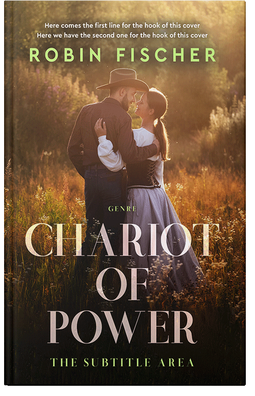 Front view of Premade Romance Book Cover - Cedar