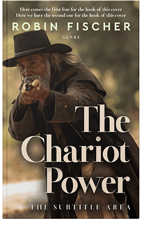 Pre Made Book Cover Bistre