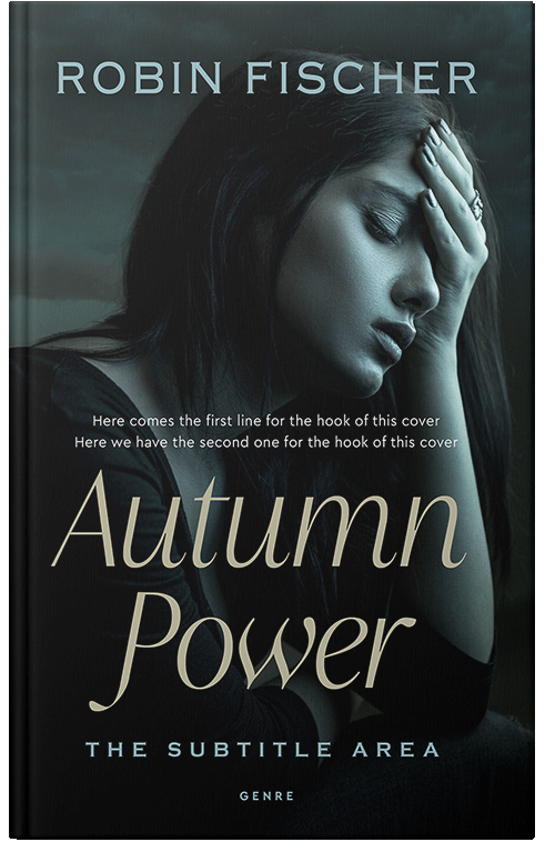 Front view of Premade Teen & Young Adult Book Cover - Woodsmoke