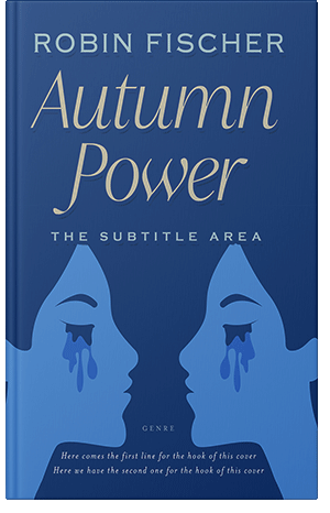 Premade Book Cover Chathams Blue