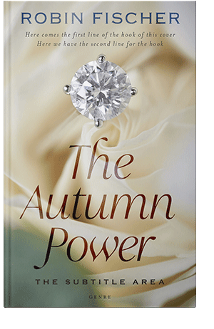 Pre Made Book Cover Foggy Gray