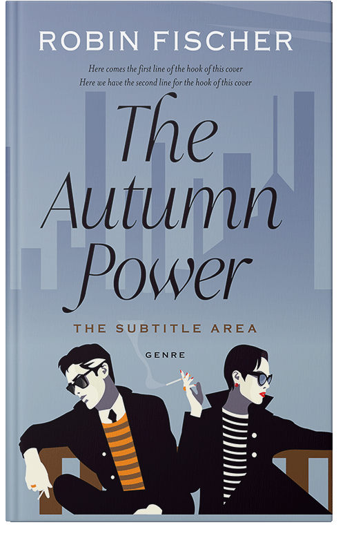 Front view of Premade Chick Lit Book Cover - Bali Hai