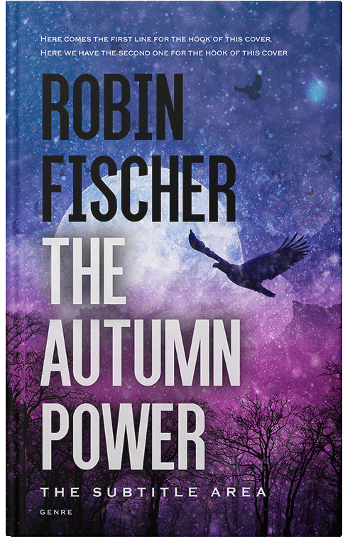 Front view of Premade Fantasy Book Cover - Victoria