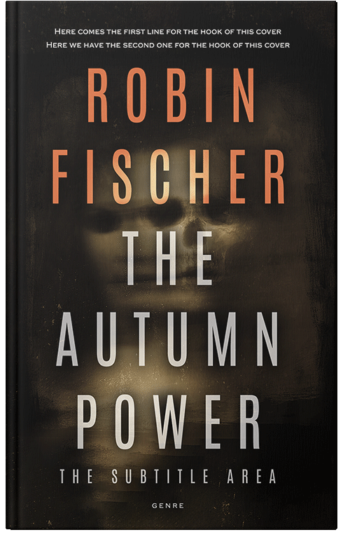 Front view of Premade Horror Book Cover - Night Rider