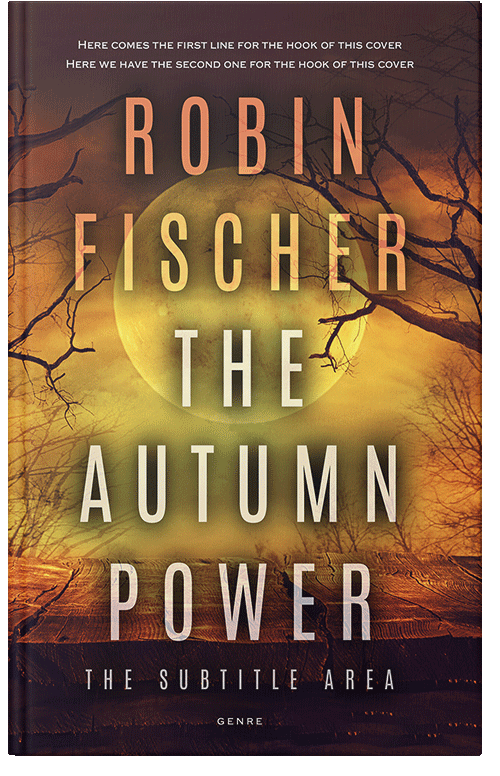 Front view of Premade Mystery & Thriller & Suspense Book Cover - Cork