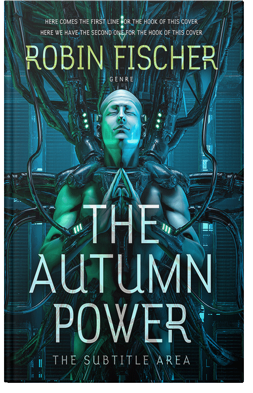 Front view of Premade Science Fiction Book Cover - Black Pearl