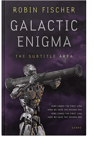 Pre Made Book Cover Bleached Cedar