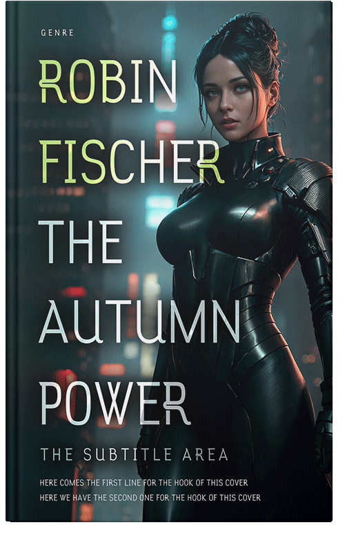 Front view of Premade Science Fiction Book Cover - Bunker