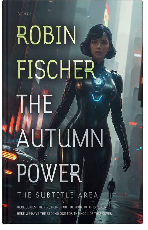 Front view of Premade Science Fiction Book Cover - Mirage