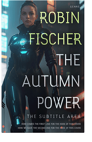 Pre Made Book Cover Mirage