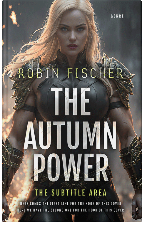 Front view of Premade Science Fiction Book Cover - Dune