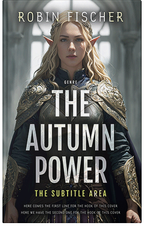 Premade Book Cover Heavy Metal