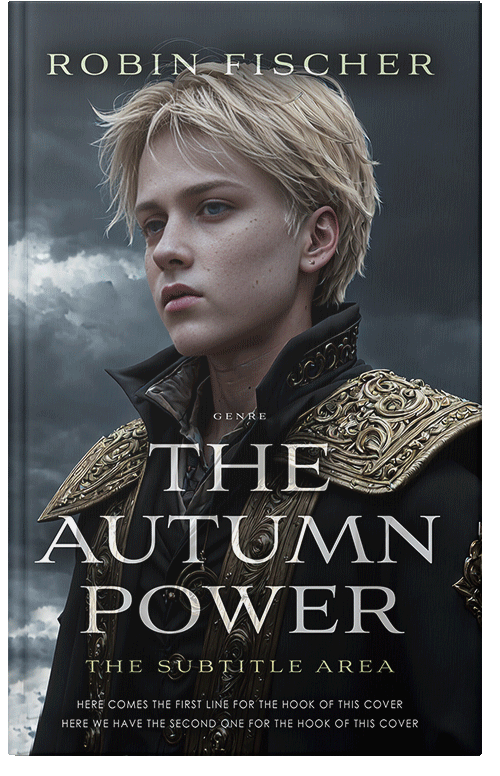 Front view of Premade Teen & Young Adult Book Cover - Shark