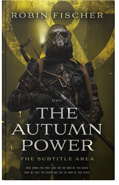 Front view of Premade Apocalyptica Book Cover - Eternity