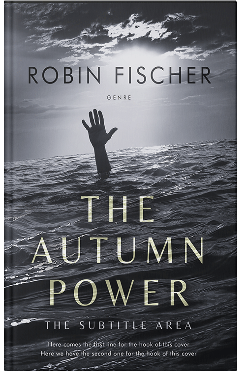 Front view of Premade Horror Book Cover - Tuna