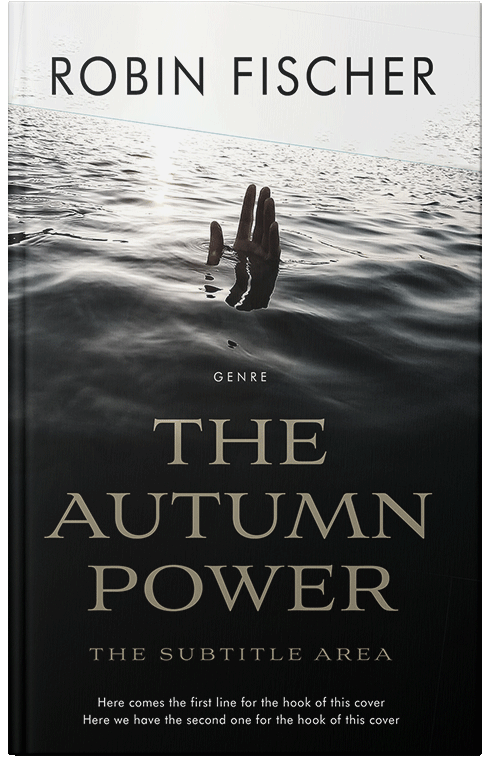 Front view of Premade Mystery & Thriller & Suspense Book Cover - Woodsmoke