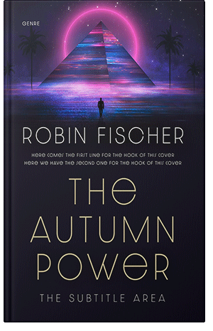 Premade Book Cover Ebony
