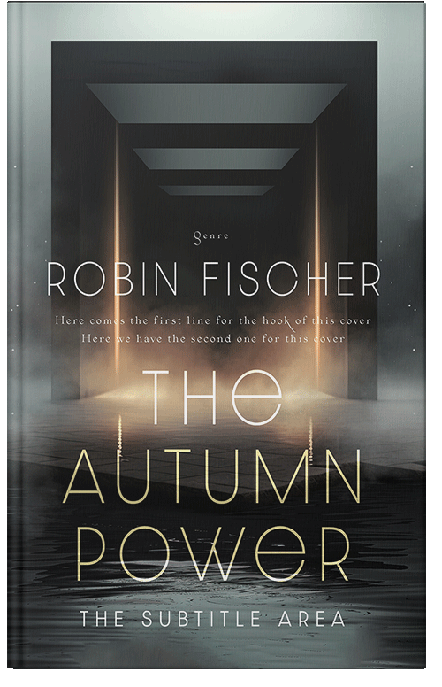 Front view of Premade Paranormal & Urban Book Cover - Heavy Metal