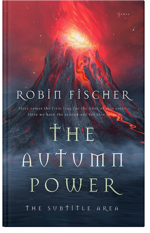 Front view of Premade Science Fiction Book Cover - Ebony Clay