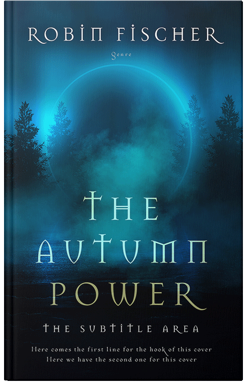 Front view of Premade Fantasy Book Cover - Tangaroa