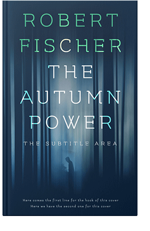 Pre Made Book Cover Black