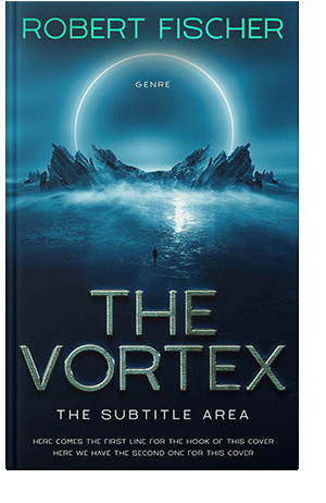 Pre Made Book Cover Black Pearl