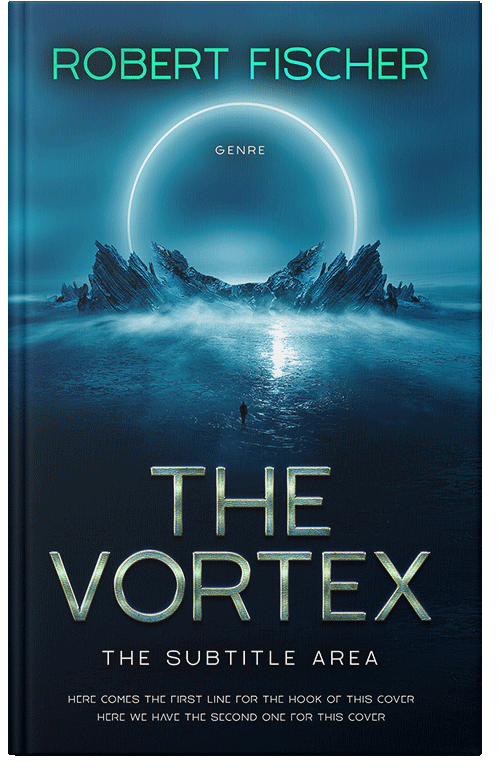 Front view of Premade Science Fiction Book Cover - Black Pearl