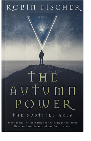 Pre Made Book Cover Mirage