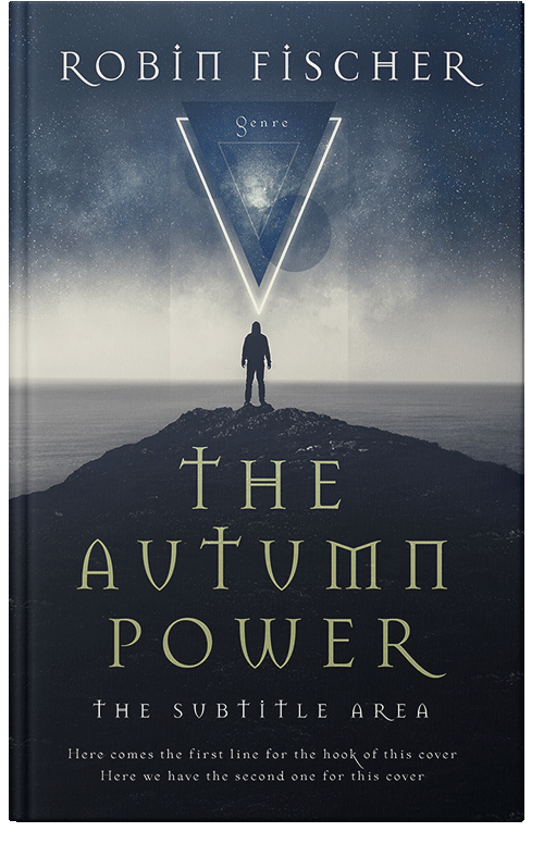 Front view of Premade Paranormal & Urban Book Cover - Mirage