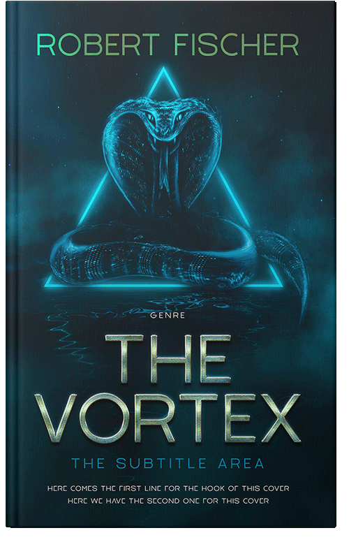 Front view of Premade Science Fiction Book Cover - Tiber
