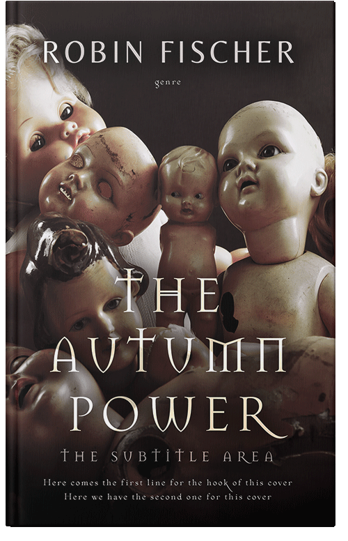 Front view of Premade Horror Book Cover - Gondola